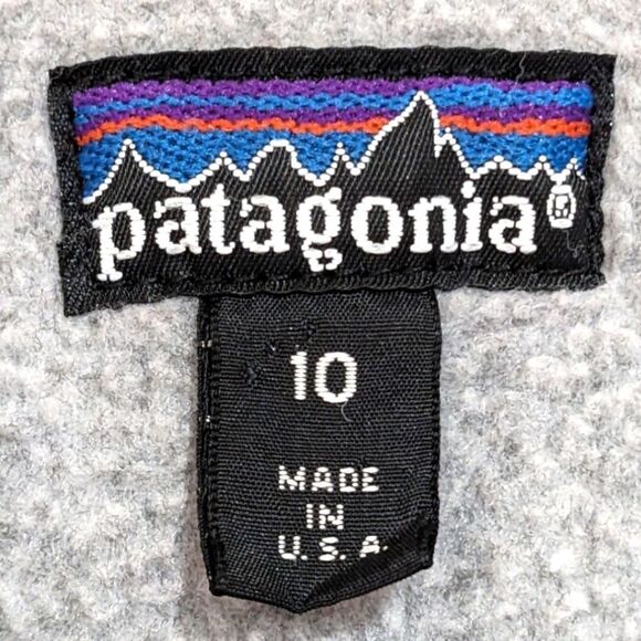 Vtg 90s Patagonia Fleece Lined Softshell Ski Jacket Made in Usa Hot Pink 10 S - Picture 7 of 8